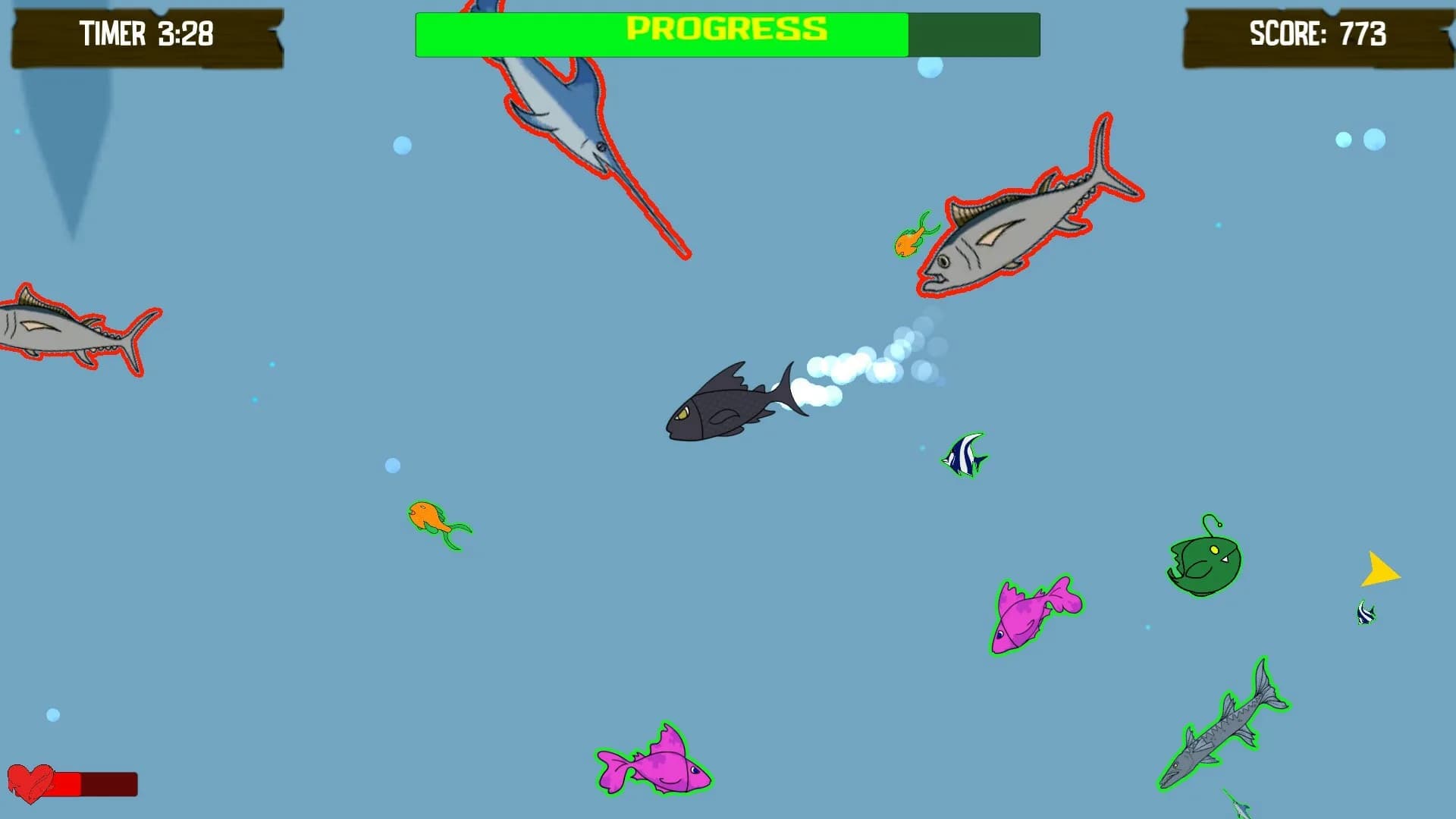 Jeff: The Hungry Fish görsel 6