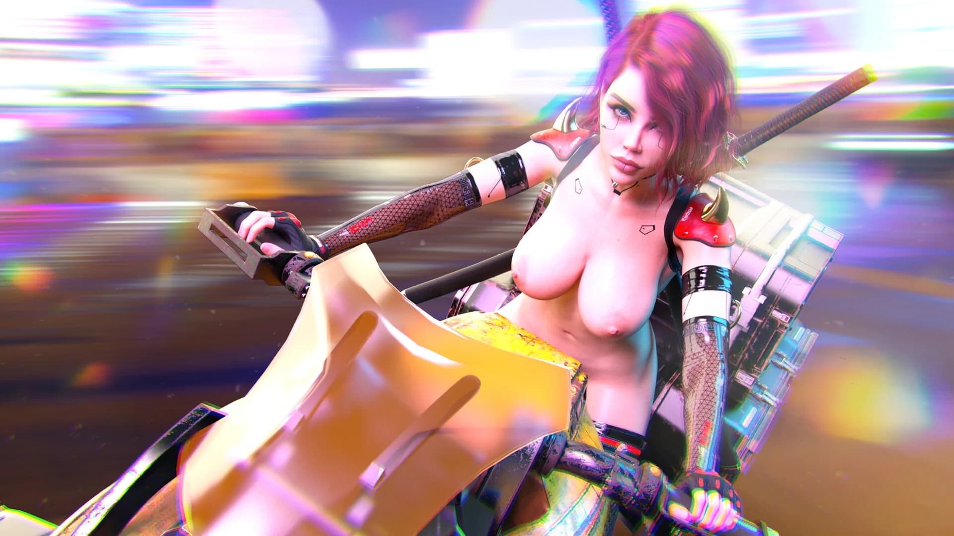 Sexy Cyberpunk Puzzle görsel 4