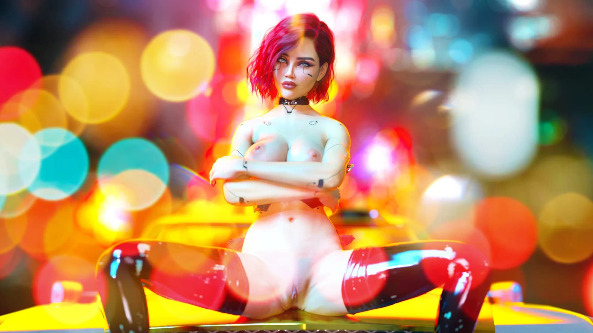 Sexy Cyberpunk Puzzle görsel 5