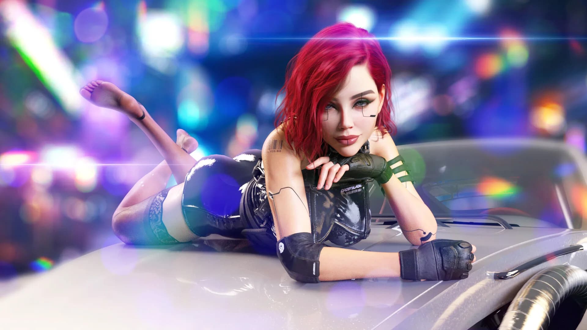 Sexy Cyberpunk Puzzle görsel 6
