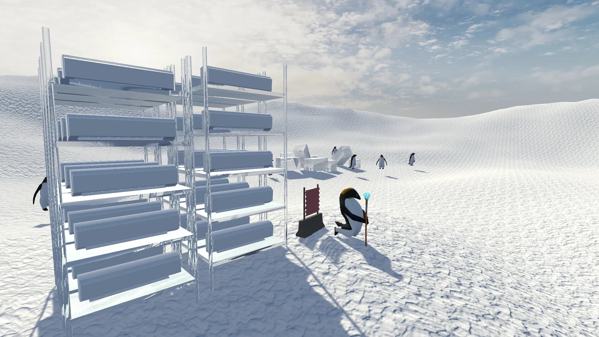 The PenguinGame -Antarctic Savior- görsel 3