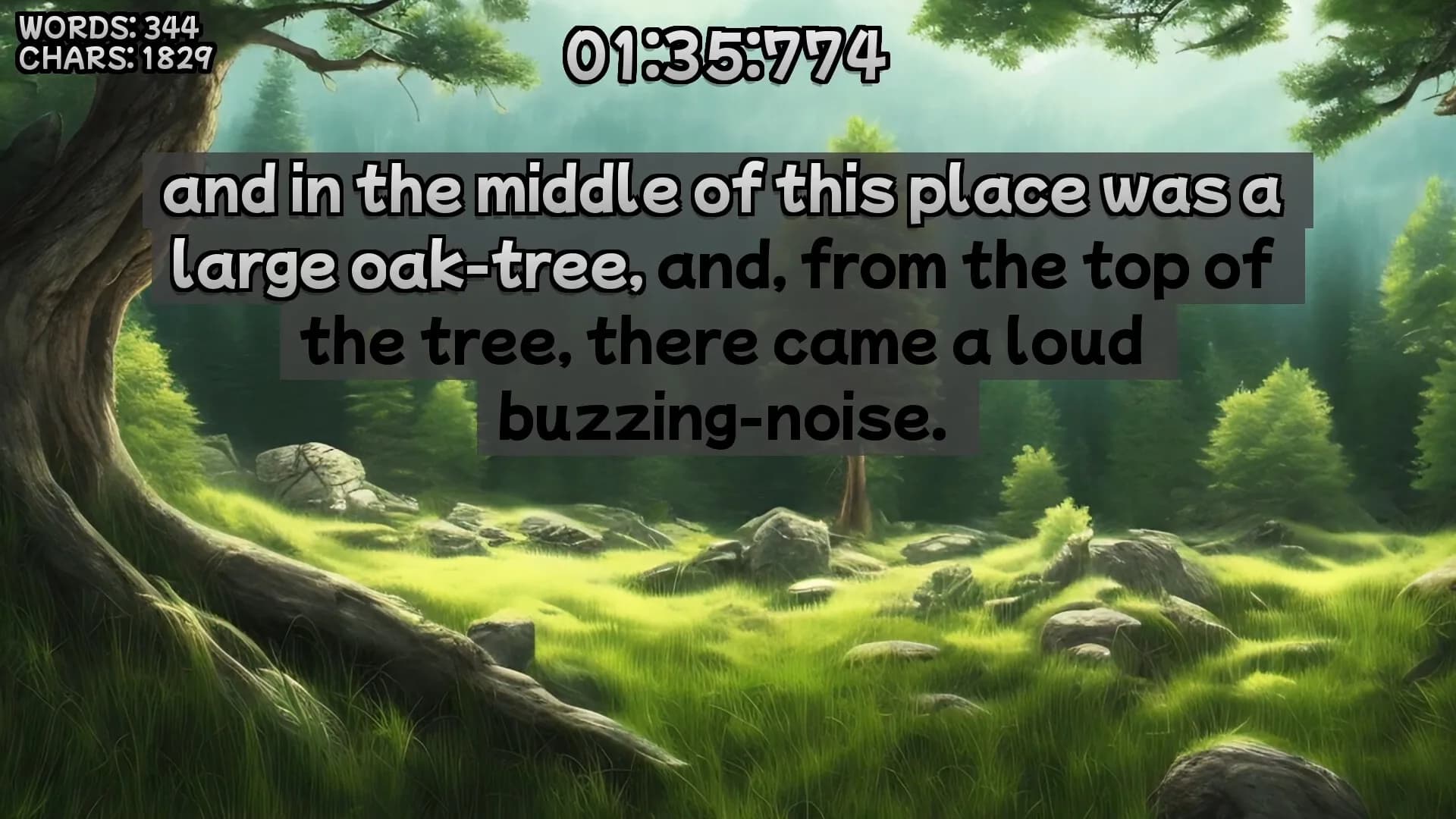 Winnie-the-Pooh's book writing speedrunner görsel 2