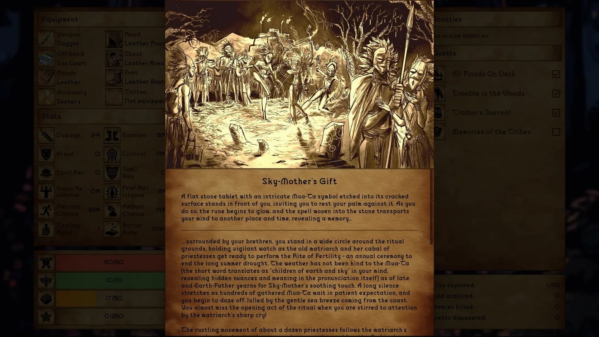 Grim Tides - Old School RPG görsel 8