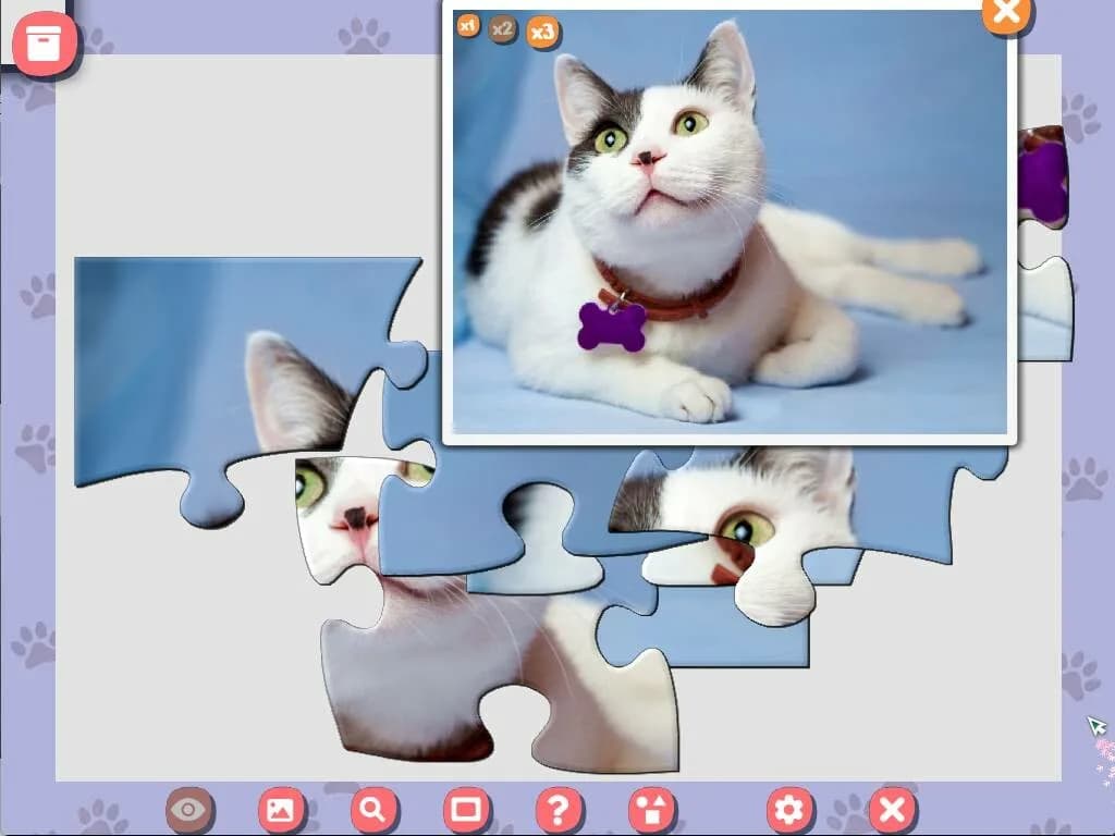 1001 Jigsaw. Cute Cats 4 görsel 2
