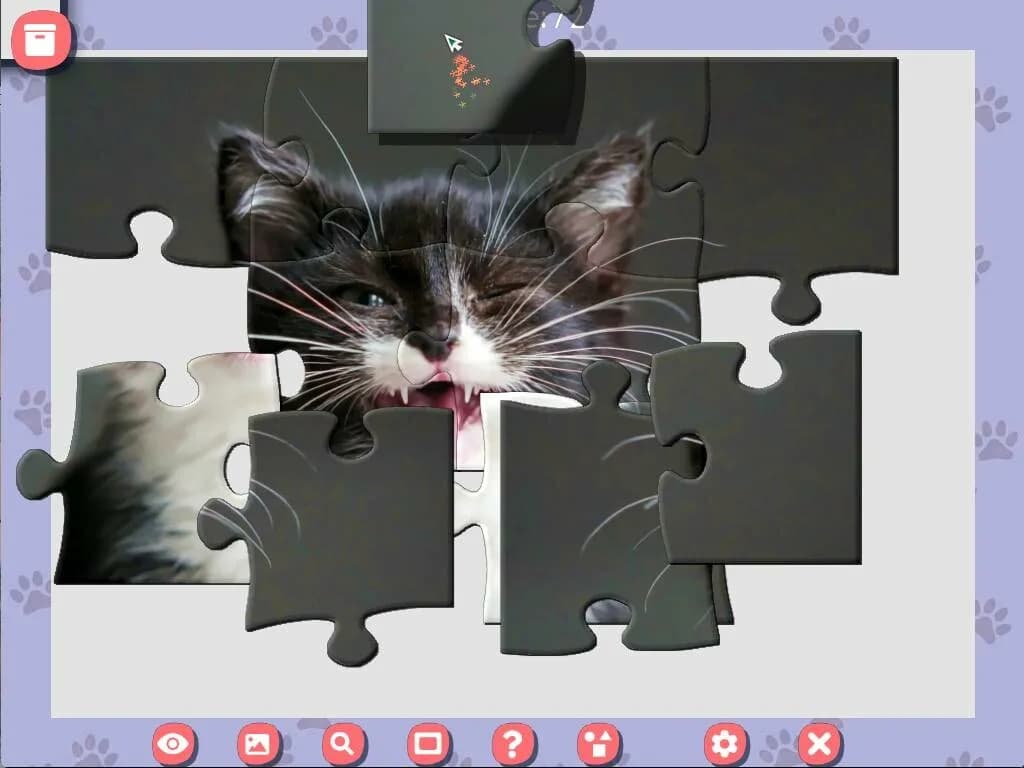 1001 Jigsaw. Cute Cats 4 görsel 3