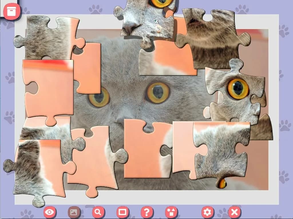 1001 Jigsaw. Cute Cats 4 görsel 5