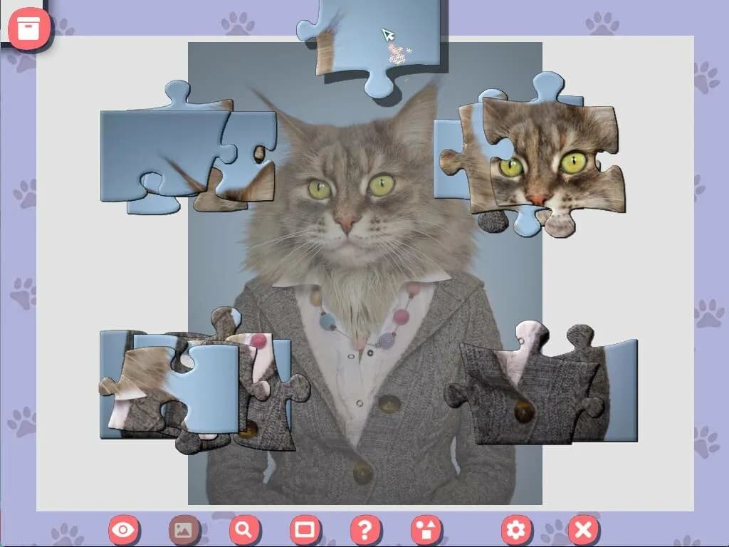 1001 Jigsaw. Cute Cats 5 görsel 2
