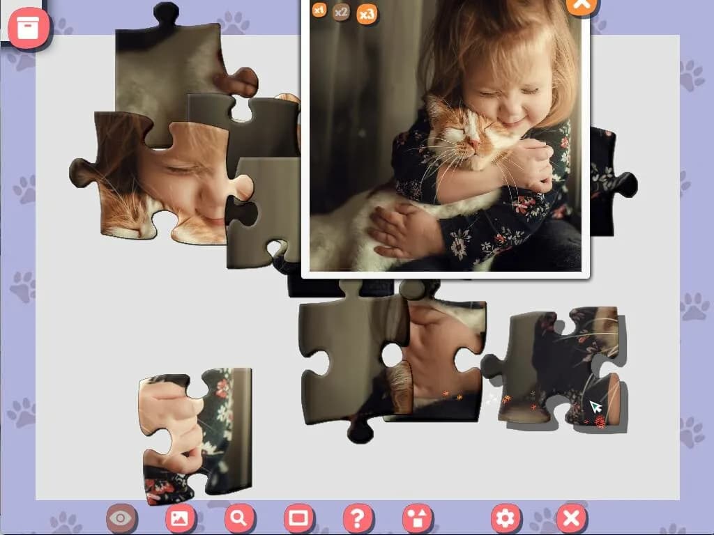 1001 Jigsaw. Cute Cats 5 görsel 3