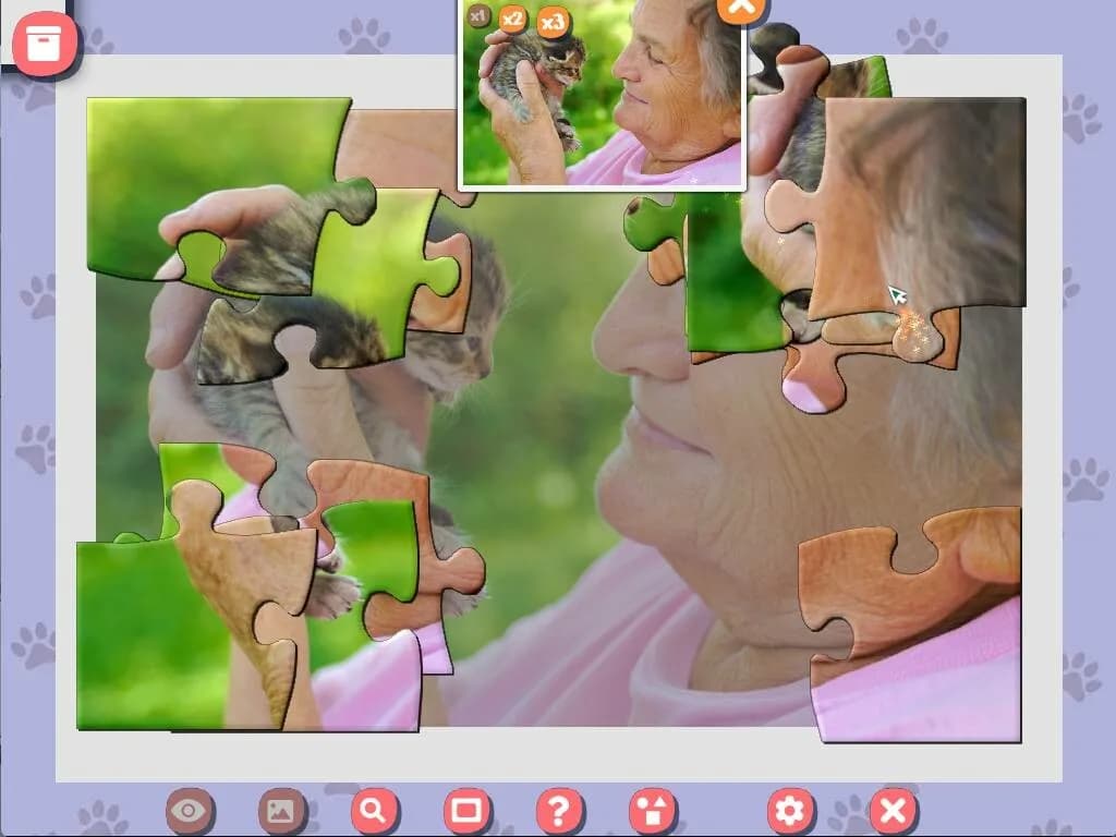 1001 Jigsaw. Cute Cats 5 görsel 4