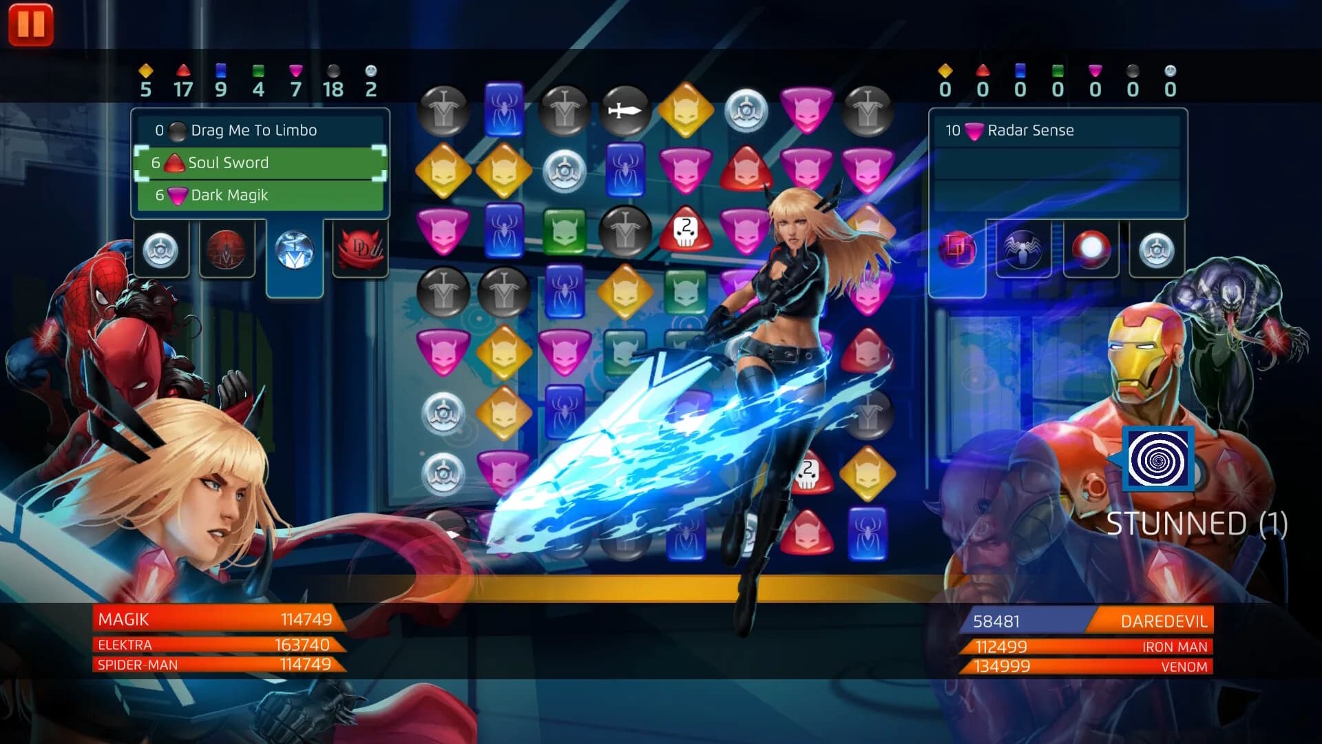 MARVEL Puzzle Quest görsel 9
