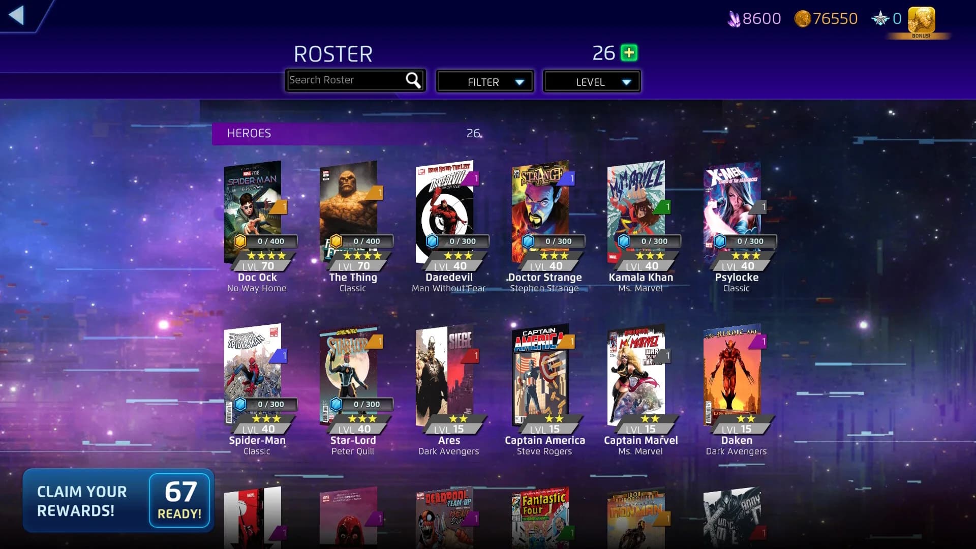 MARVEL Puzzle Quest görsel 11