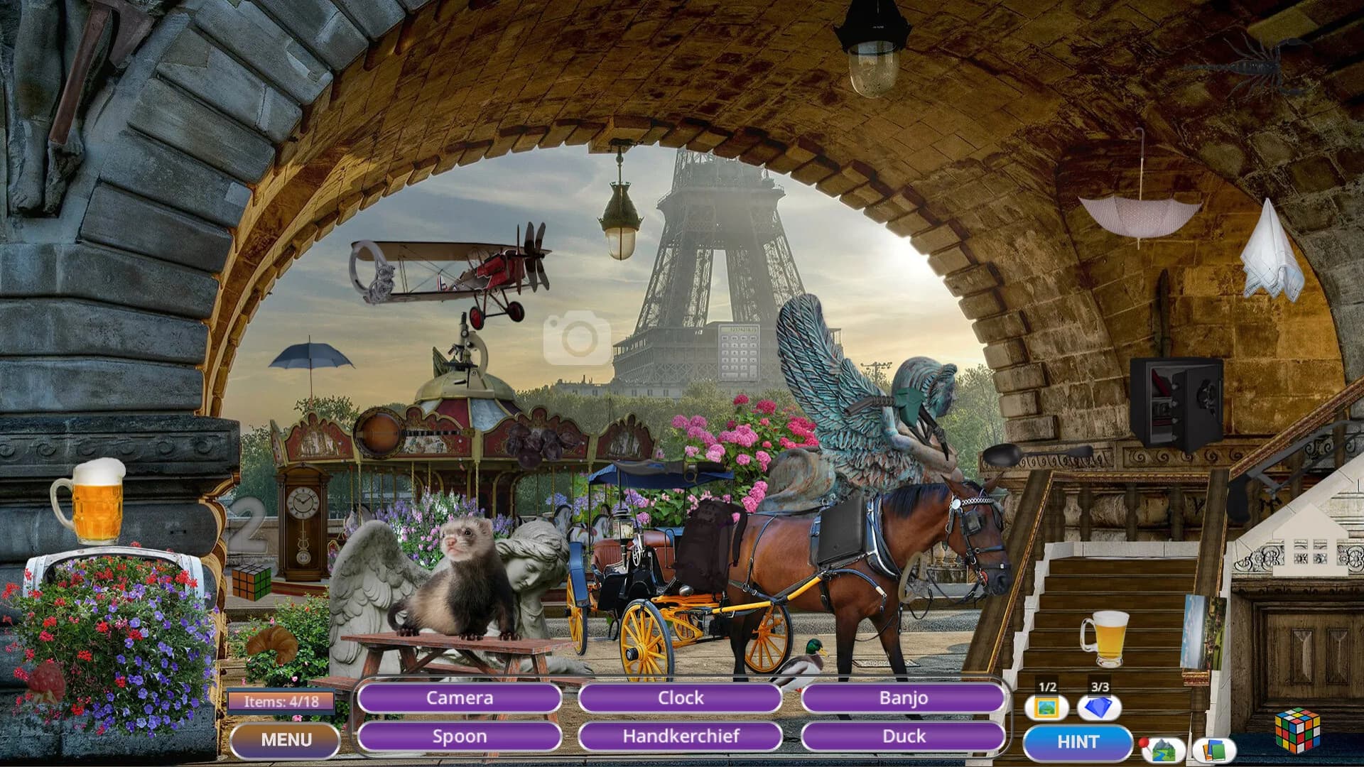 Amazing Trip to Europe - Hidden Objects görsel 2