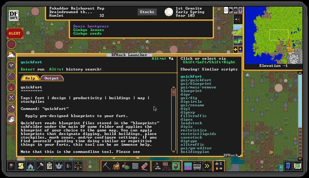 DFHack - Dwarf Fortress Modding Engine görsel 6