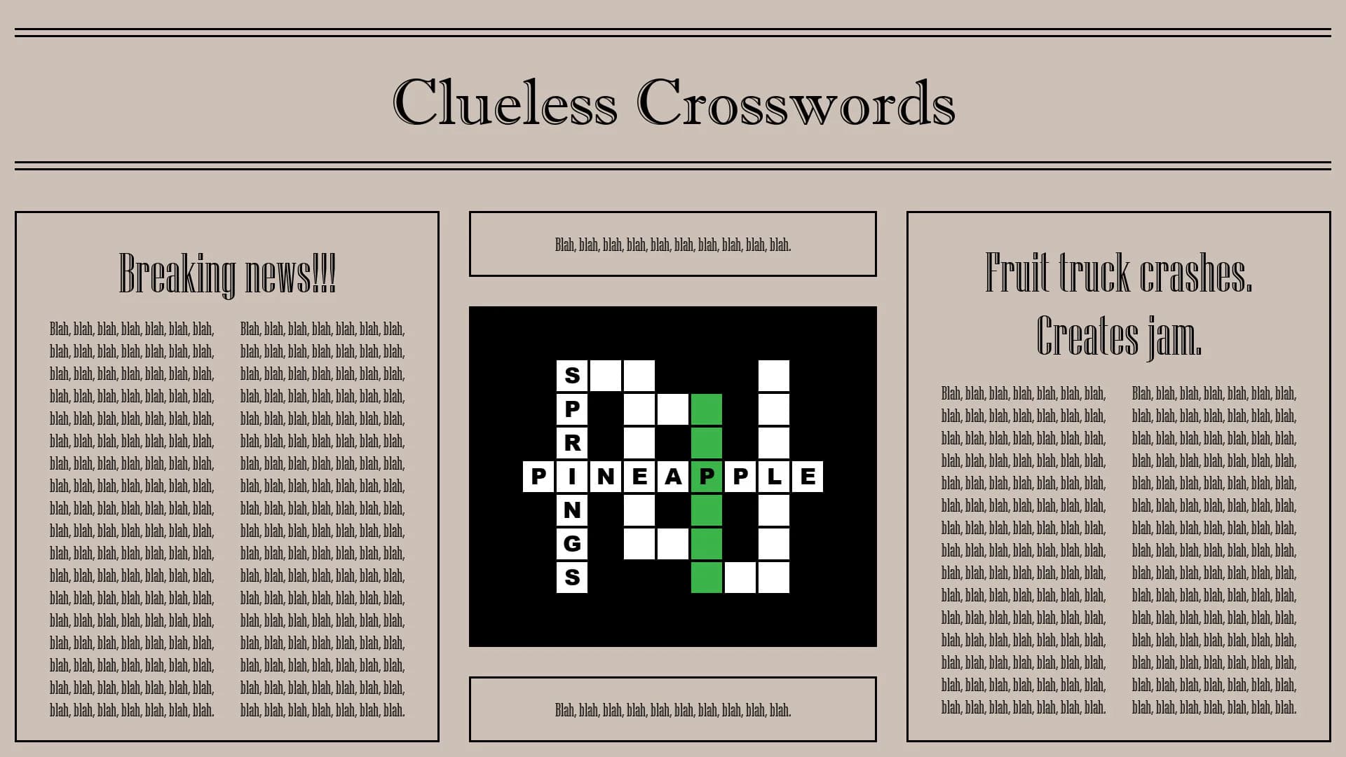 Clueless Crosswords görsel 2