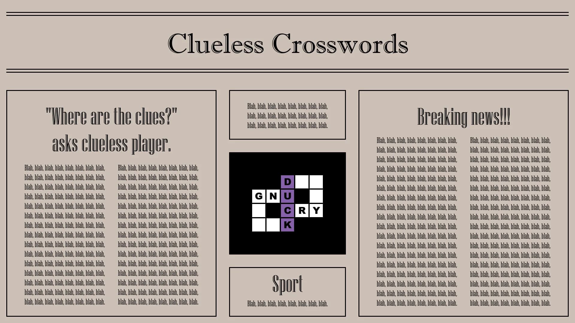 Clueless Crosswords görsel 3