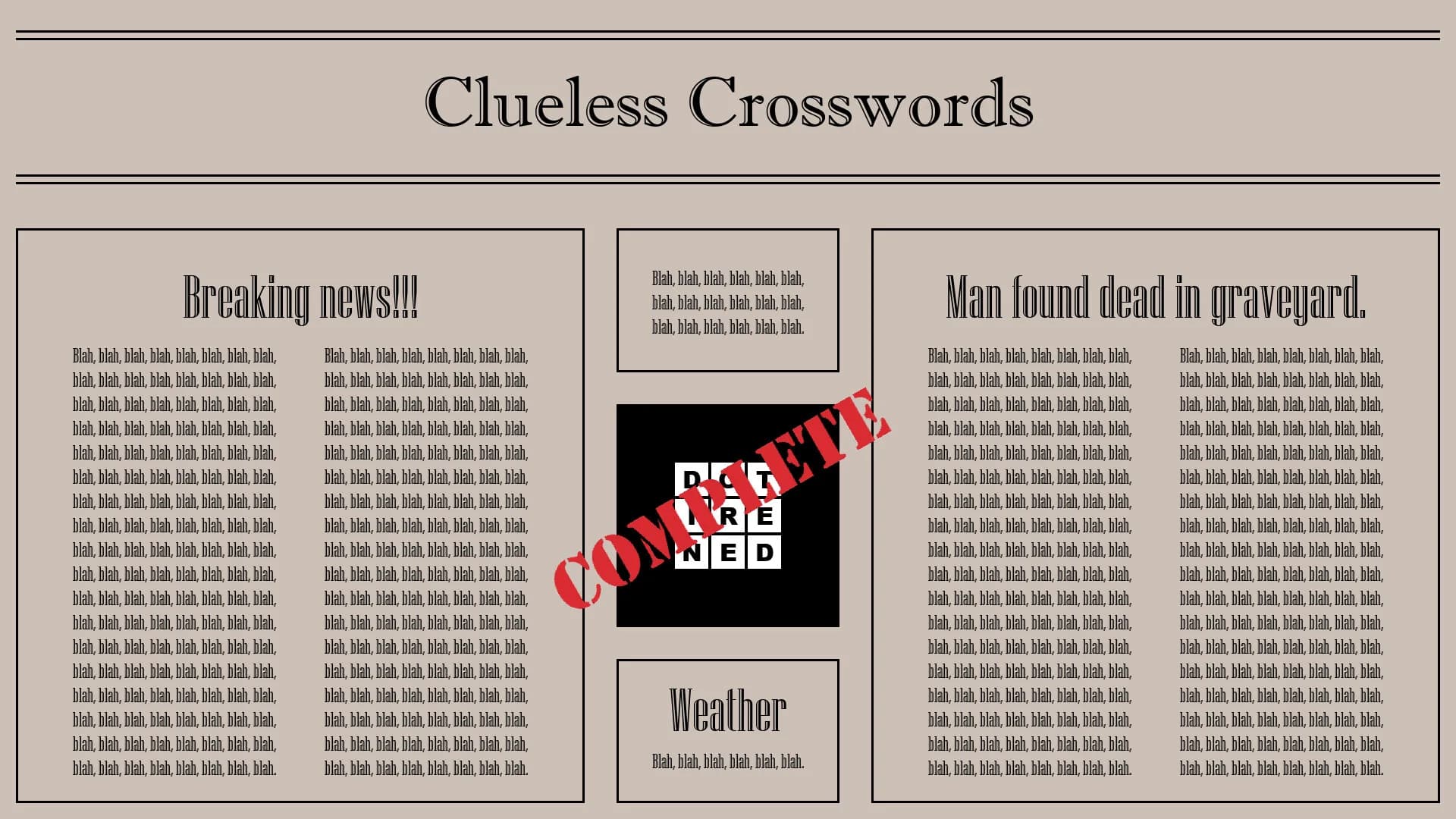 Clueless Crosswords görsel 6