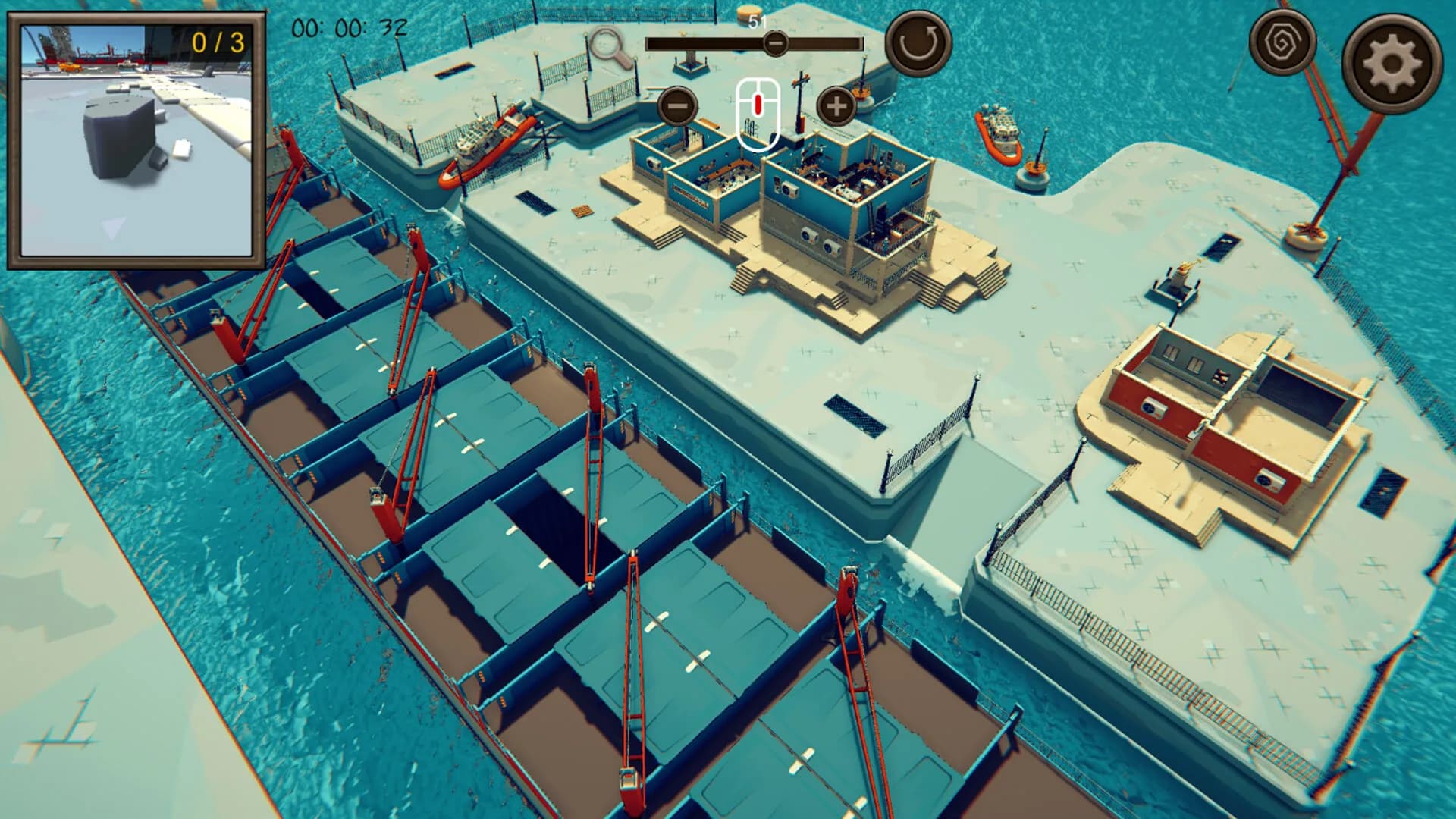 Hidden Harbor 3 Top-Down 3D görsel 4