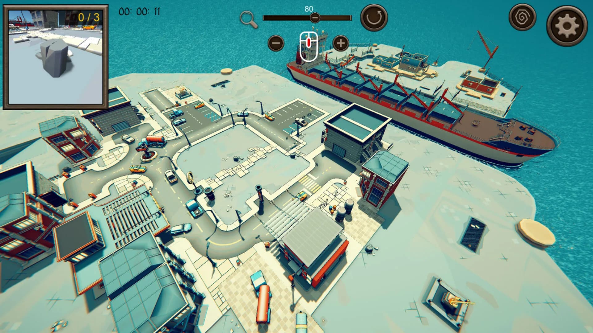 Hidden Harbor 3 Top-Down 3D görsel 5