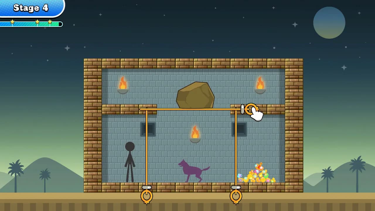 YEAH! YOU WANT "THOSE GAMES," RIGHT? SO HERE YOU GO! NOW, LET'S SEE YOU CLEAR THEM! görsel 2
