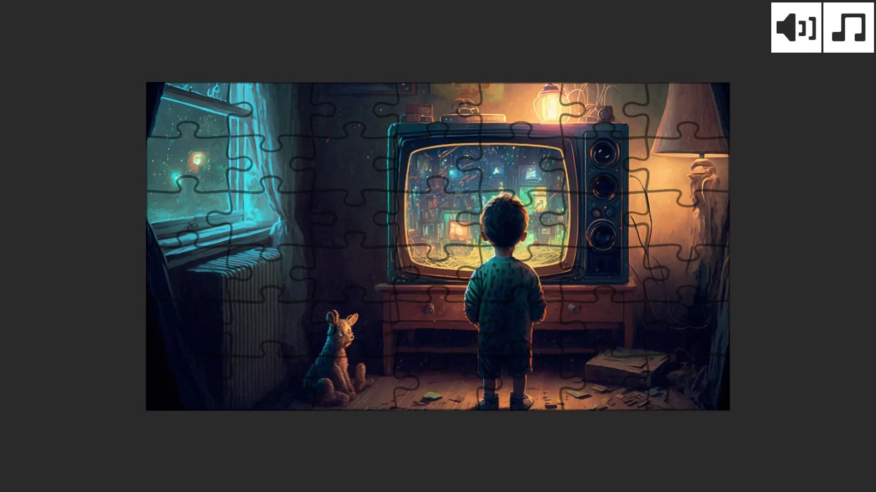 Childhood Dreams - Jigsaw Puzzle görsel 5