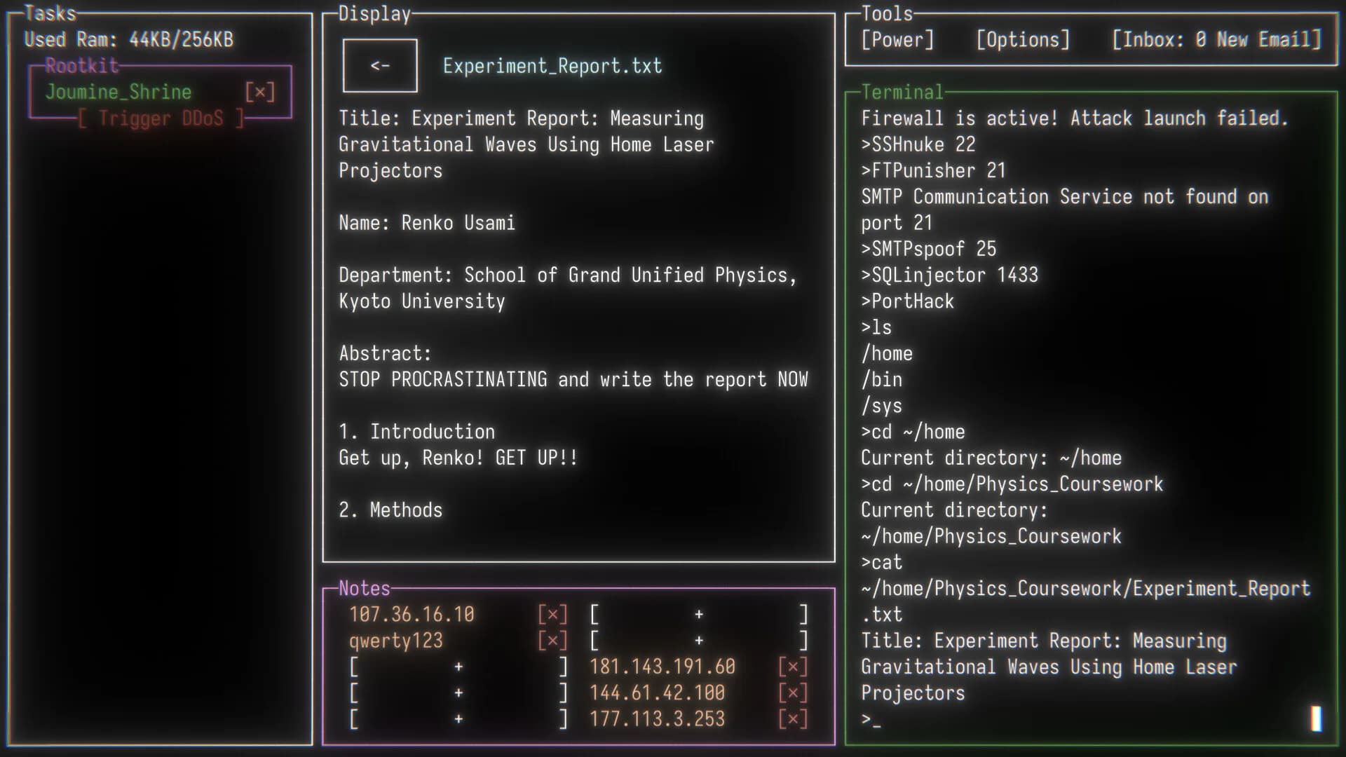 Hifuu OS: Hack Into the Barrier görsel 8