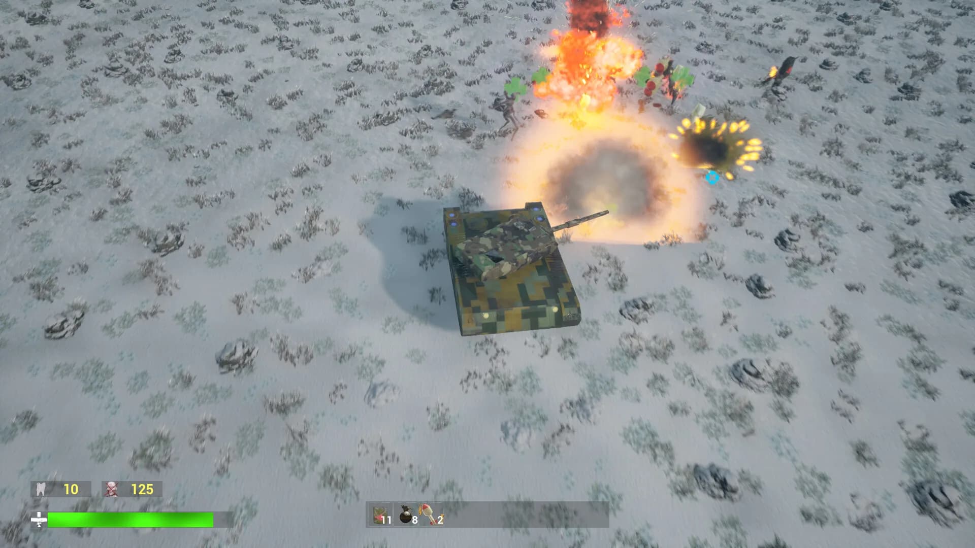 车辆对战僵尸 Vehicle Beat Zombie görsel 7