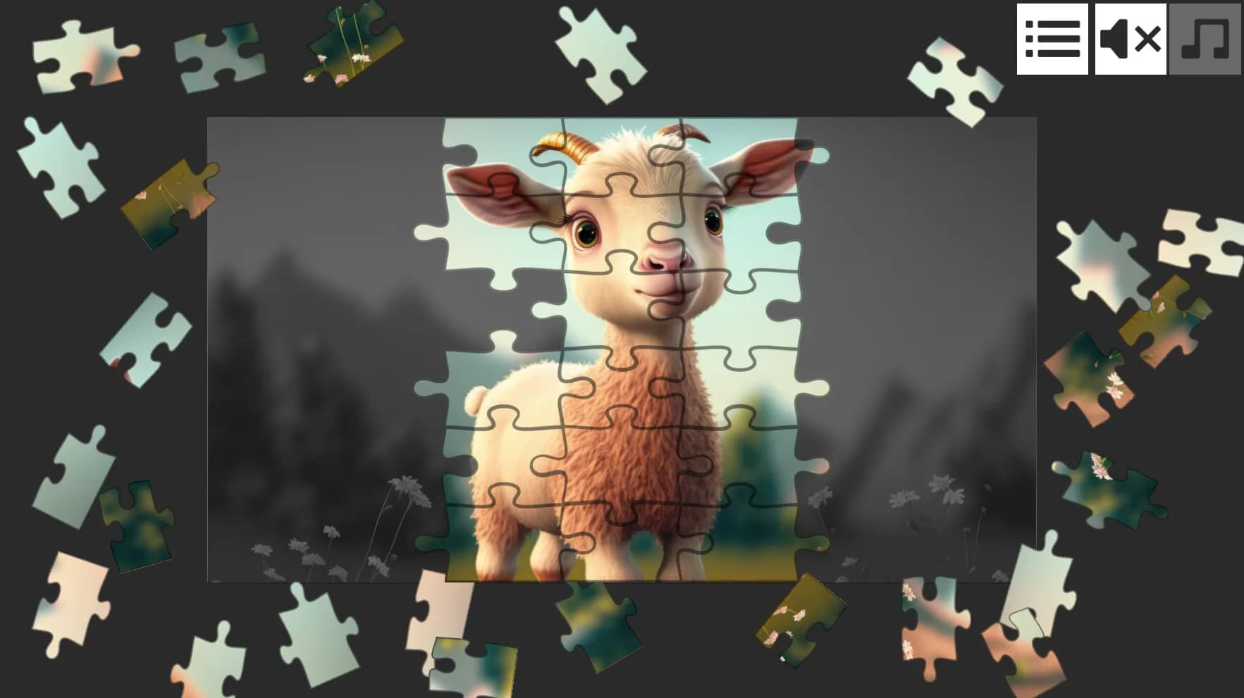 Jigsaw Puzzle - Baby Animals görsel 3