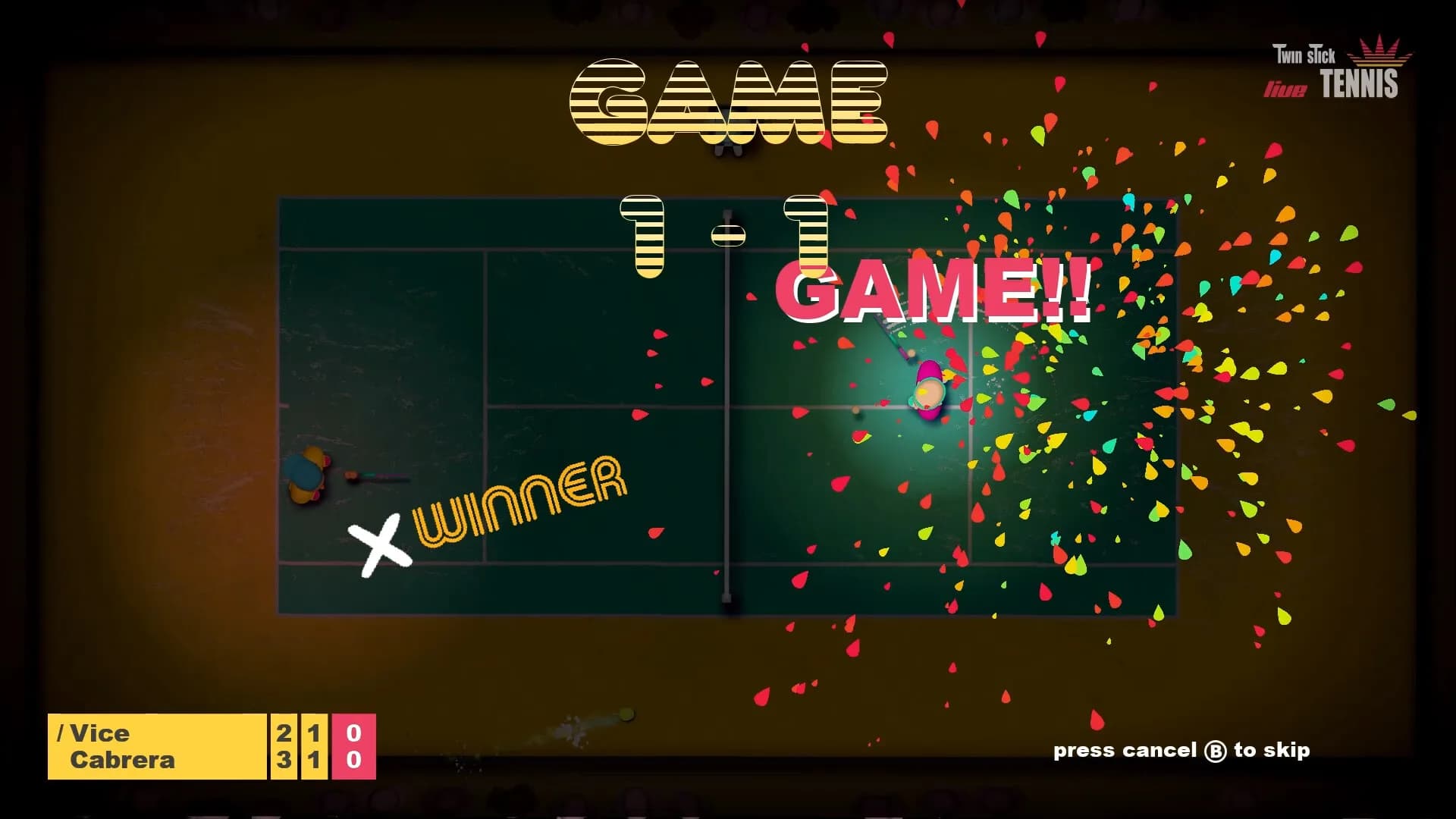 Twin Stick Tennis görsel 3