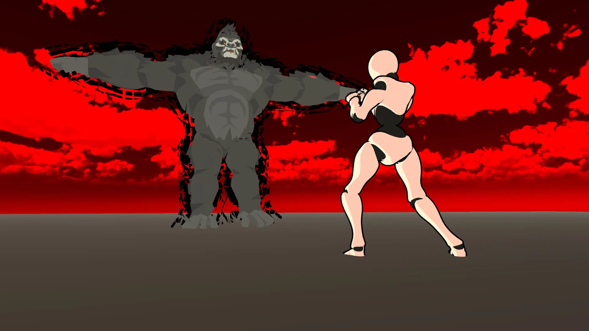 100 Humans Vs Gorilla görsel 3