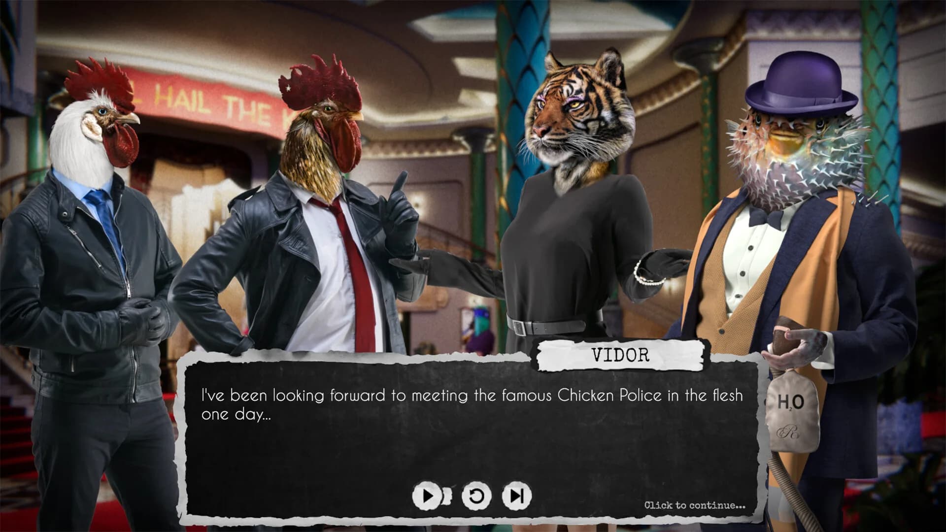 Chicken Police: Into the HIVE! görsel 17