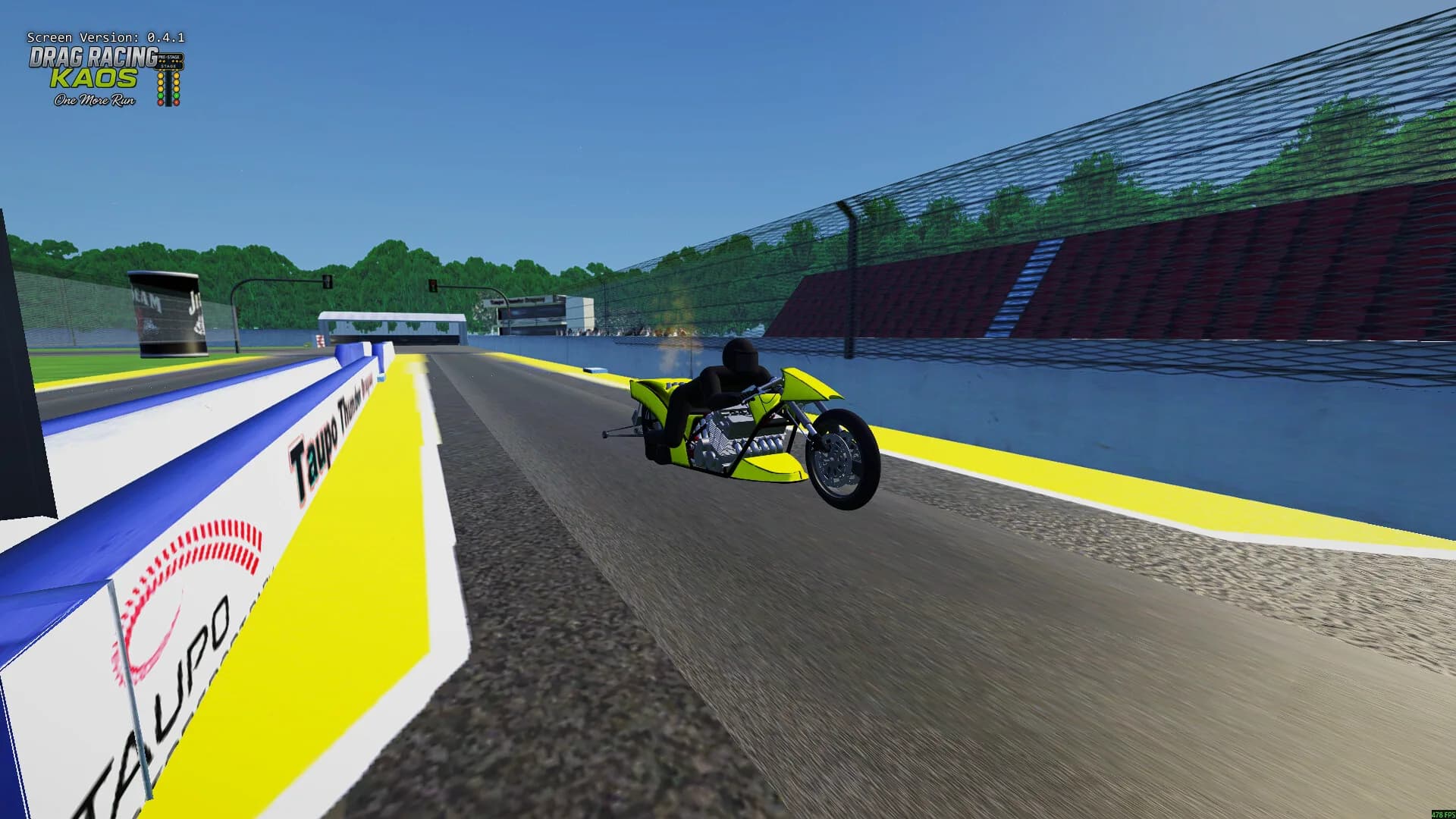 Drag Racing Kaos - "One More Run" görsel 3
