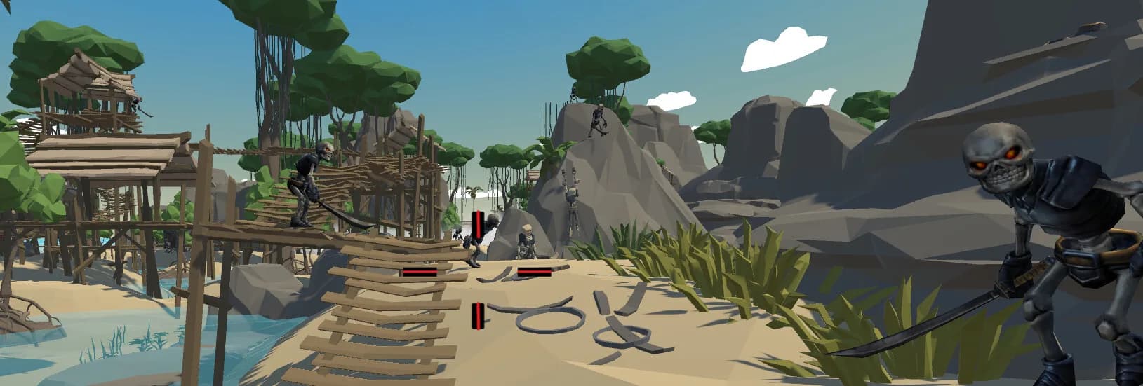 Pirate Skeleton Treasure (shooting series - chapter 1) görsel 3