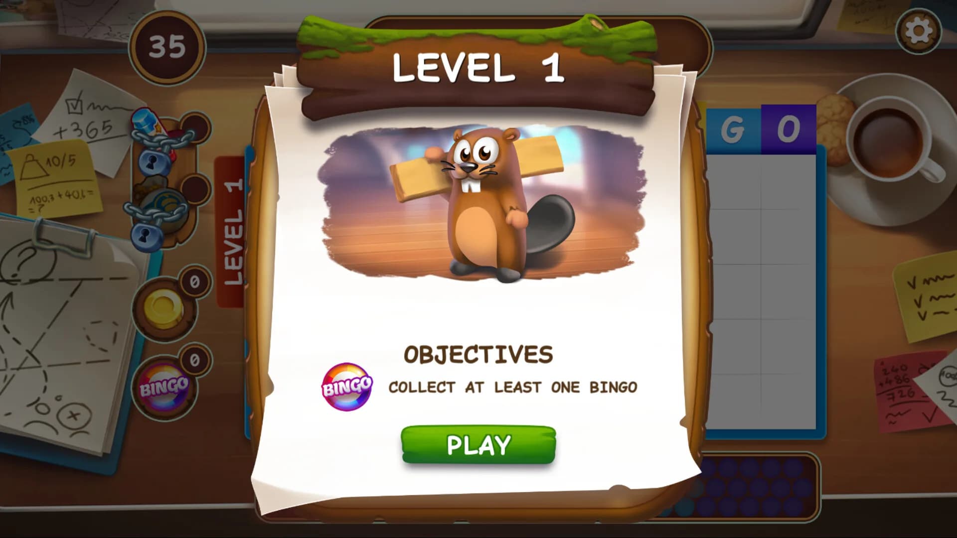 Bingo Beavers - Design &  Board game görsel 4