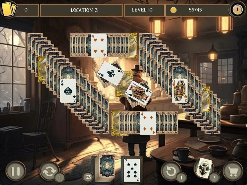 Detective Solitaire. Butler Story 2 görsel 4