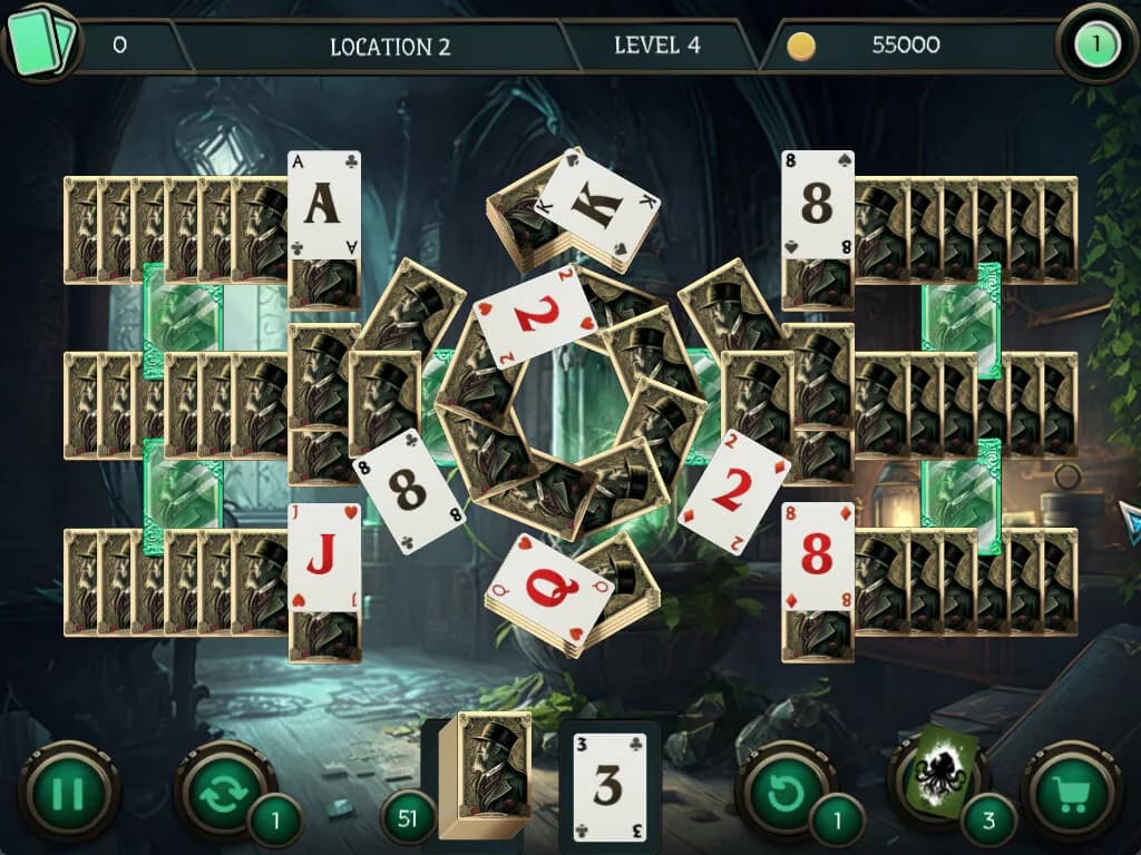Mystery Solitaire. Cthulhu Mythos 2 görsel 3