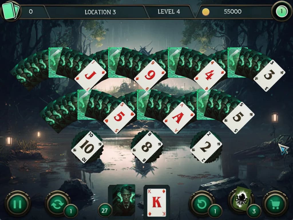 Mystery Solitaire. Cthulhu Mythos 2 görsel 4