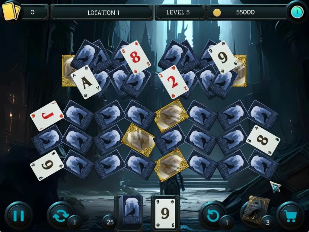 Mystery Solitaire. The Black Raven 6 görsel 2