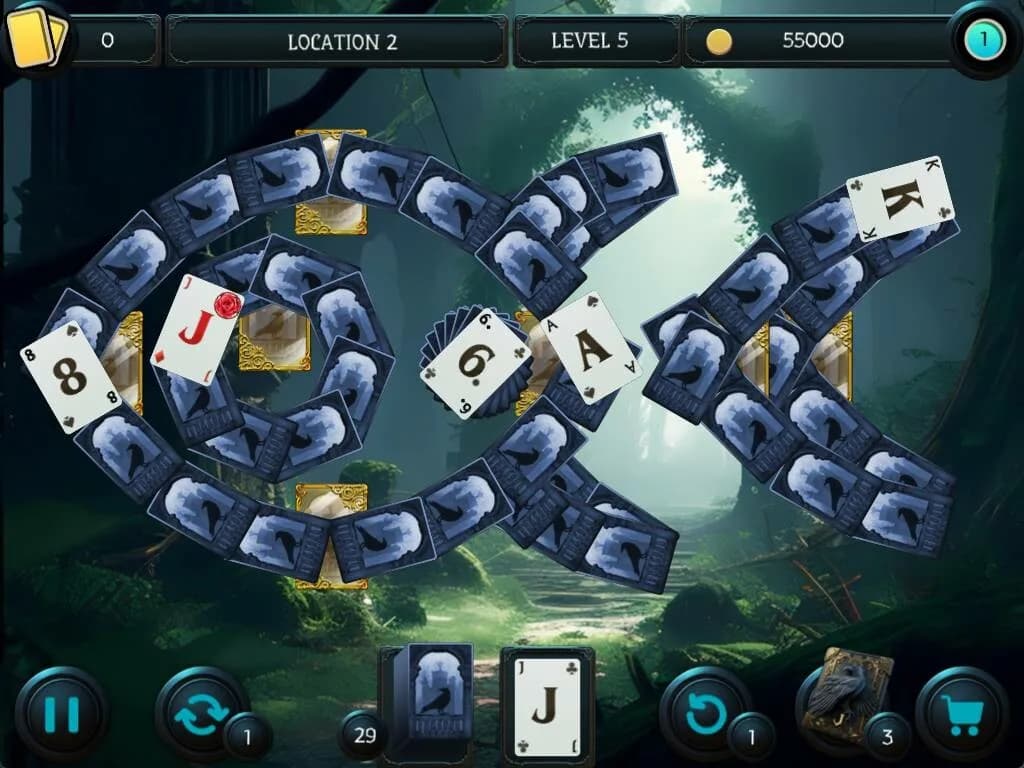 Mystery Solitaire. The Black Raven 6 görsel 3
