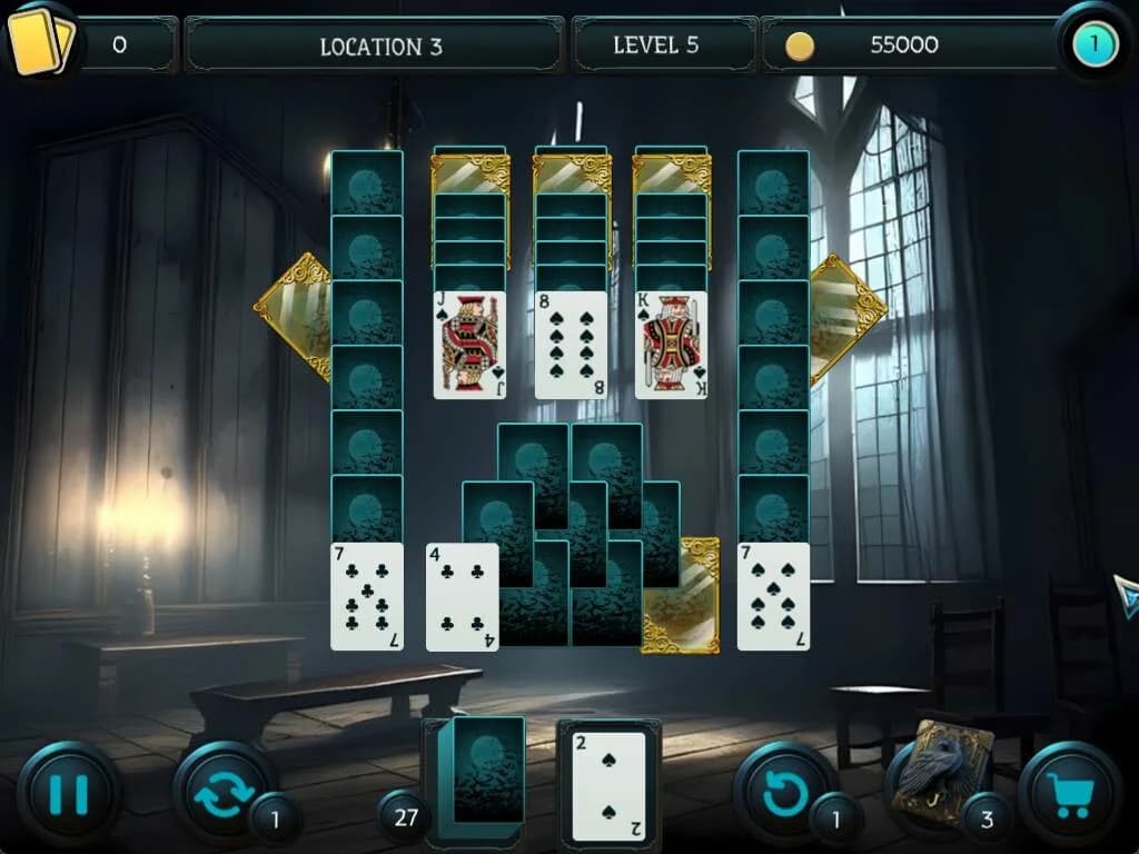 Mystery Solitaire. The Black Raven 6 görsel 4