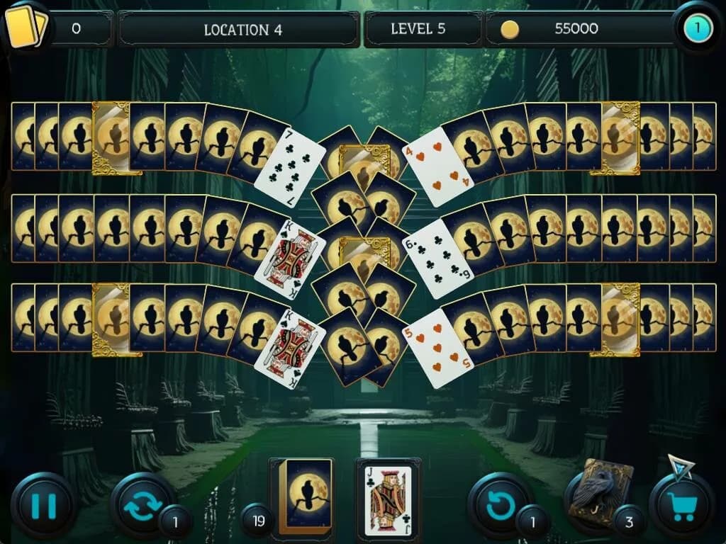 Mystery Solitaire. The Black Raven 6 görsel 5