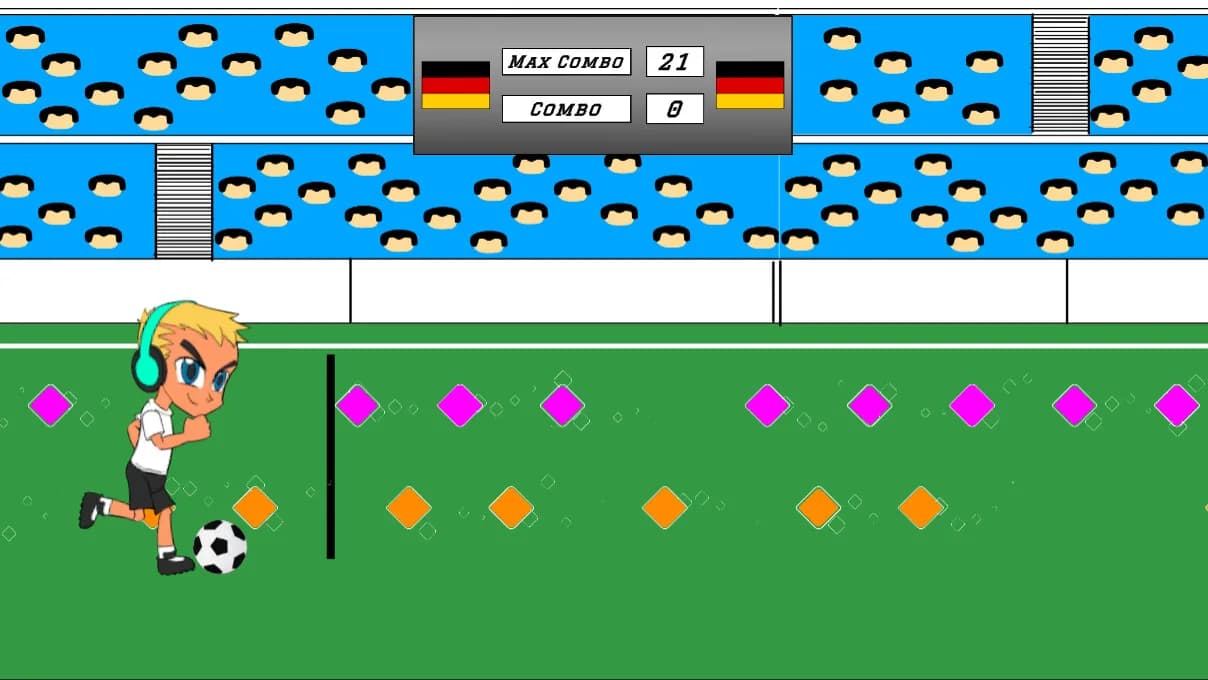 Rhythm Soccer görsel 3