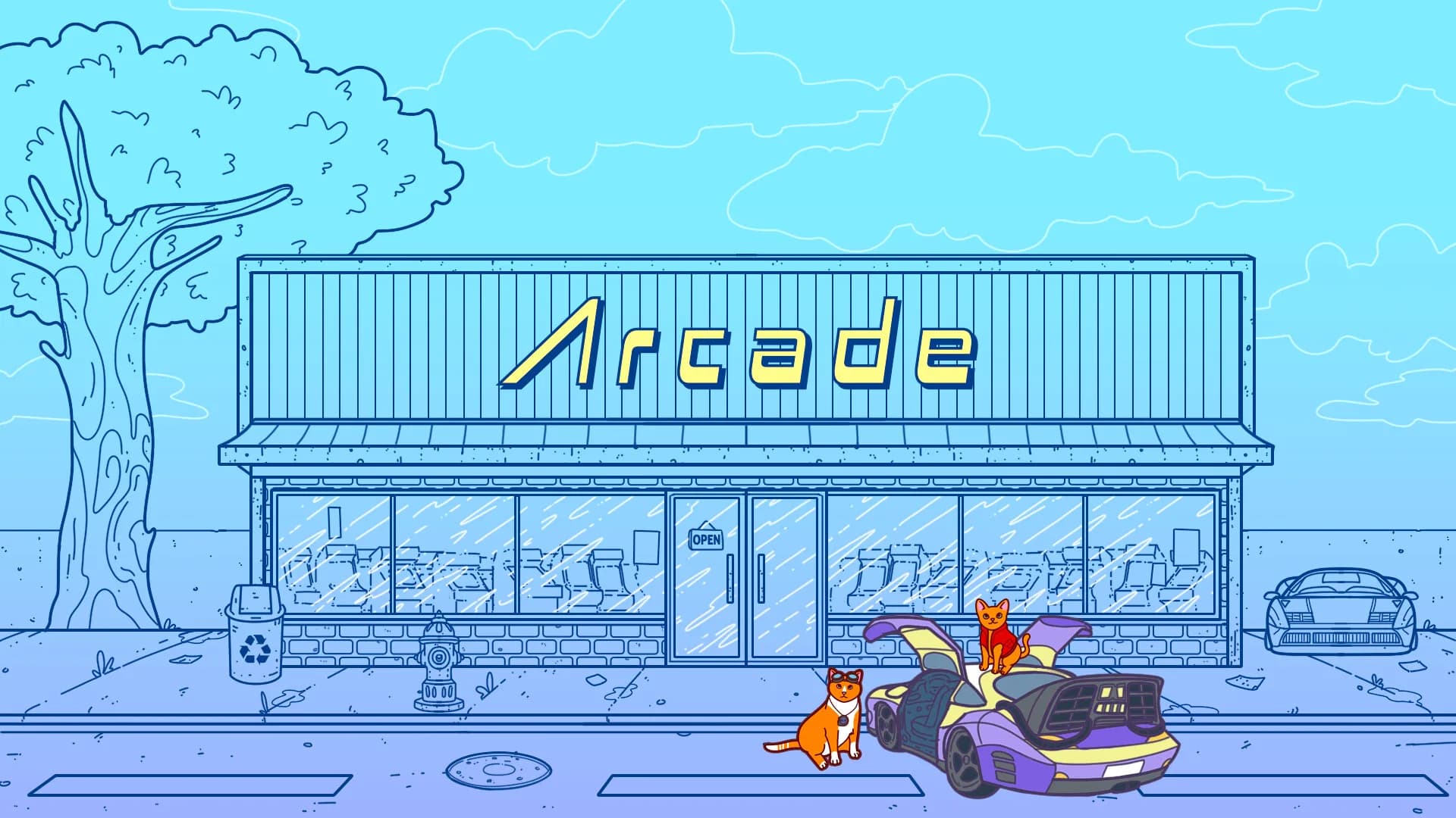 An Arcade Full of Cats görsel 3
