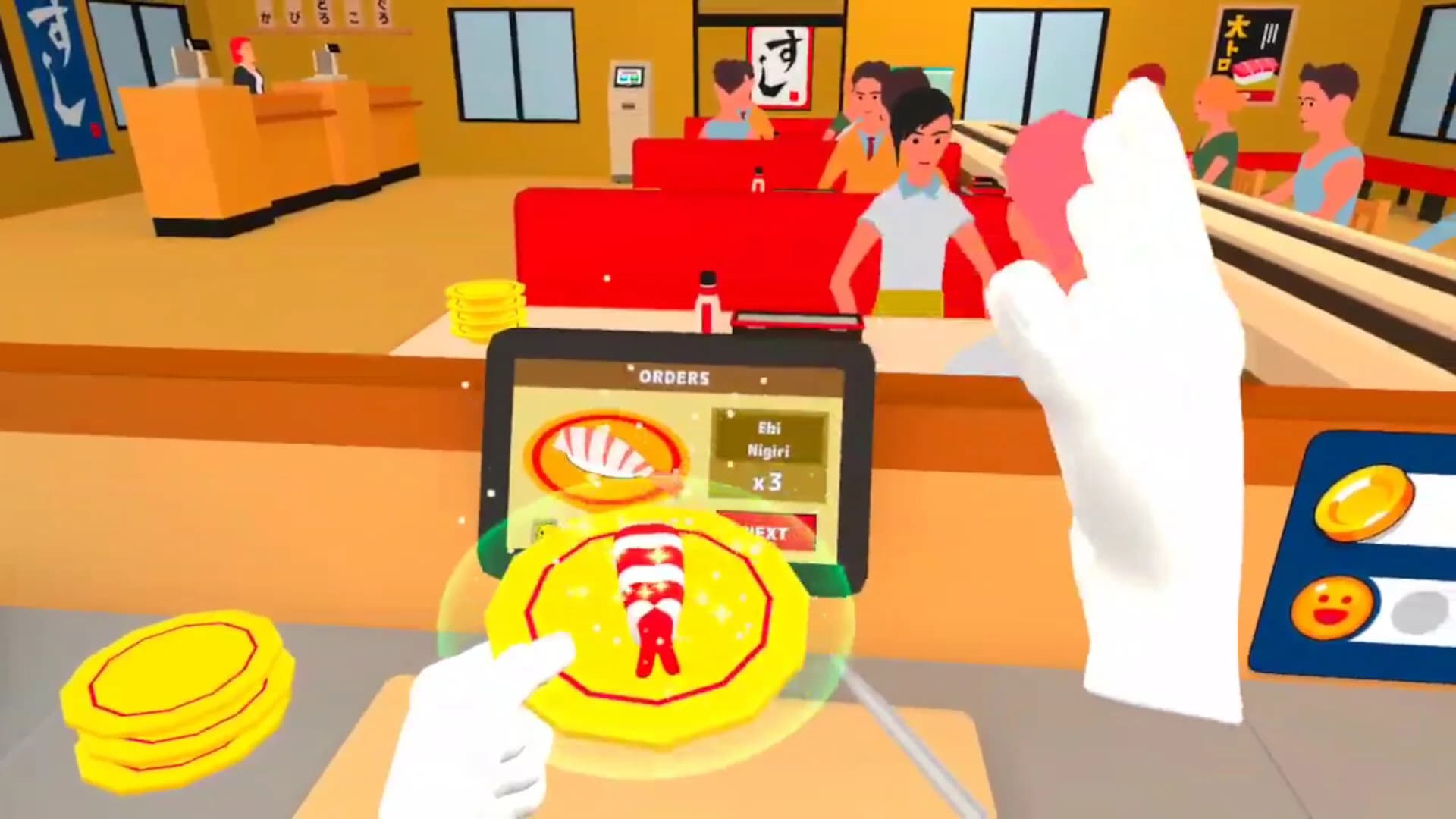Kaiten Sushi VR görsel 2