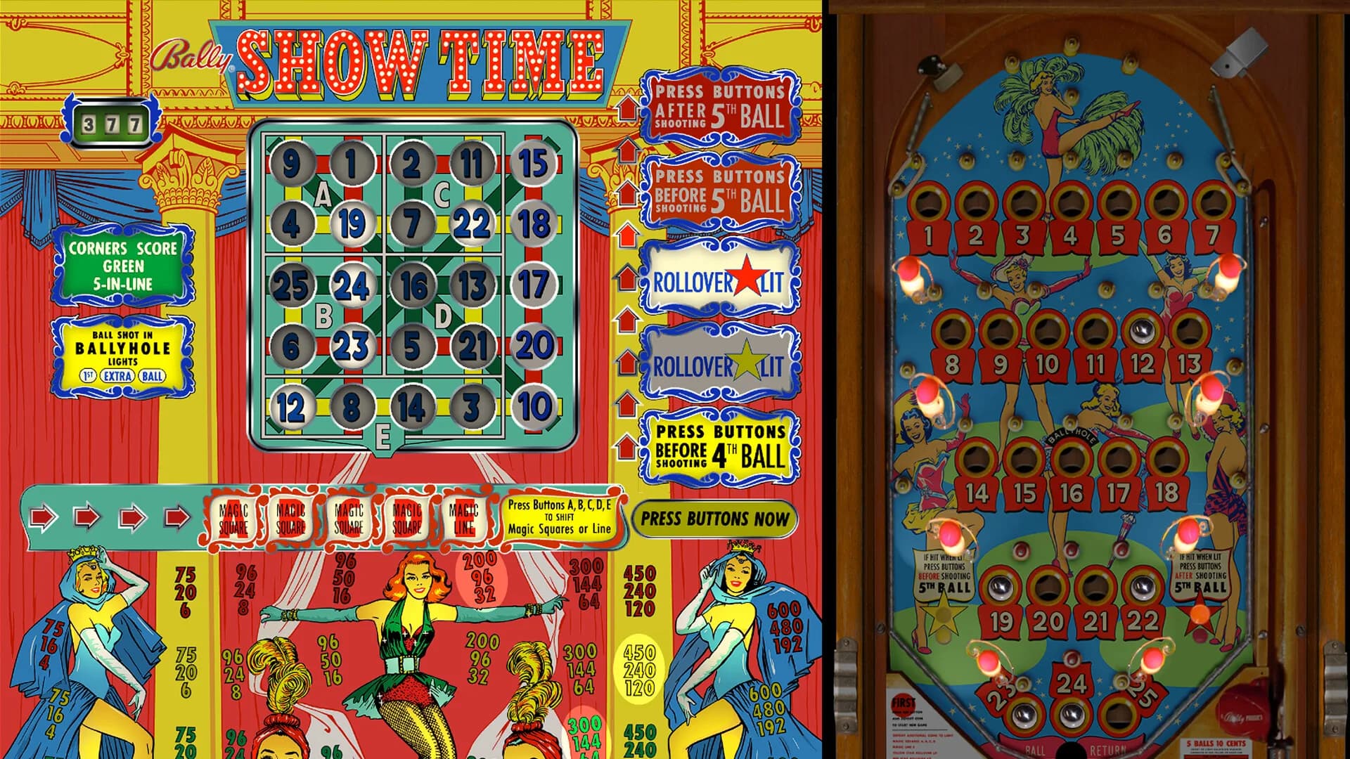 Bingo Pinball Gameroom görsel 3