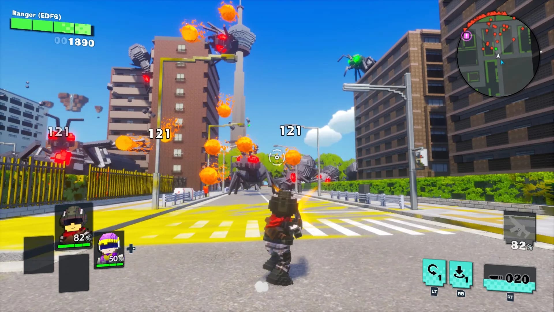 EARTH DEFENSE FORCE: WORLD BROTHERS 2 görsel 2