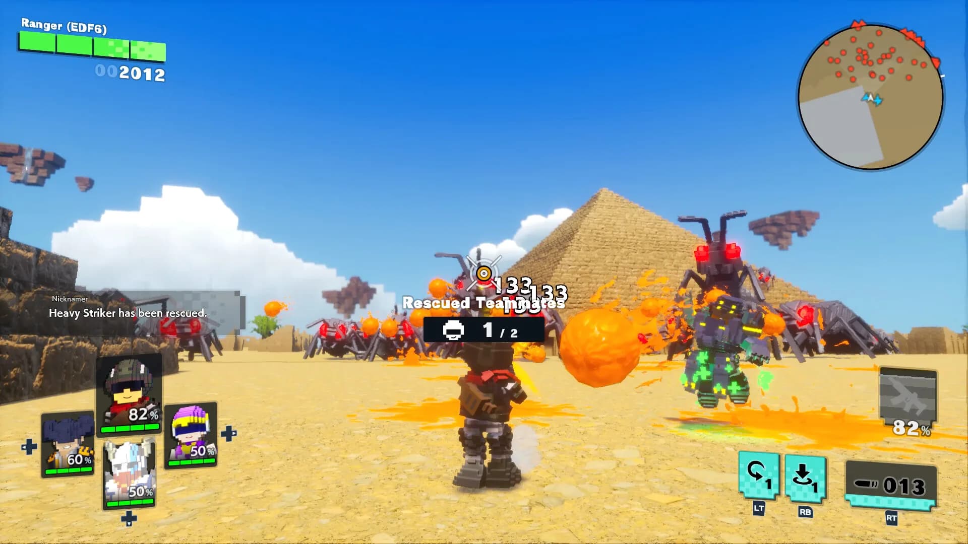 EARTH DEFENSE FORCE: WORLD BROTHERS 2 görsel 4