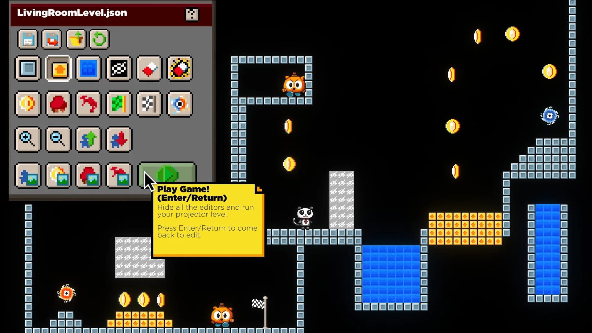 Pandamander's Projector Platformer görsel 4
