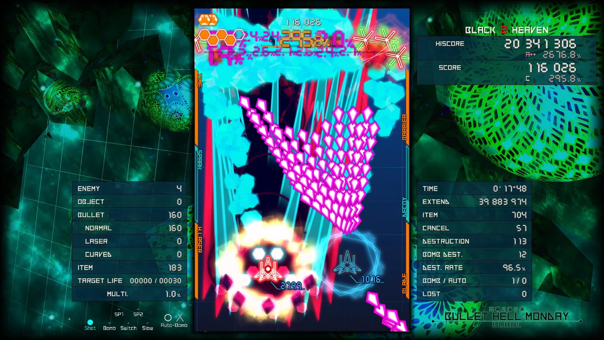 Bullet Hell Monday: Black görsel 3