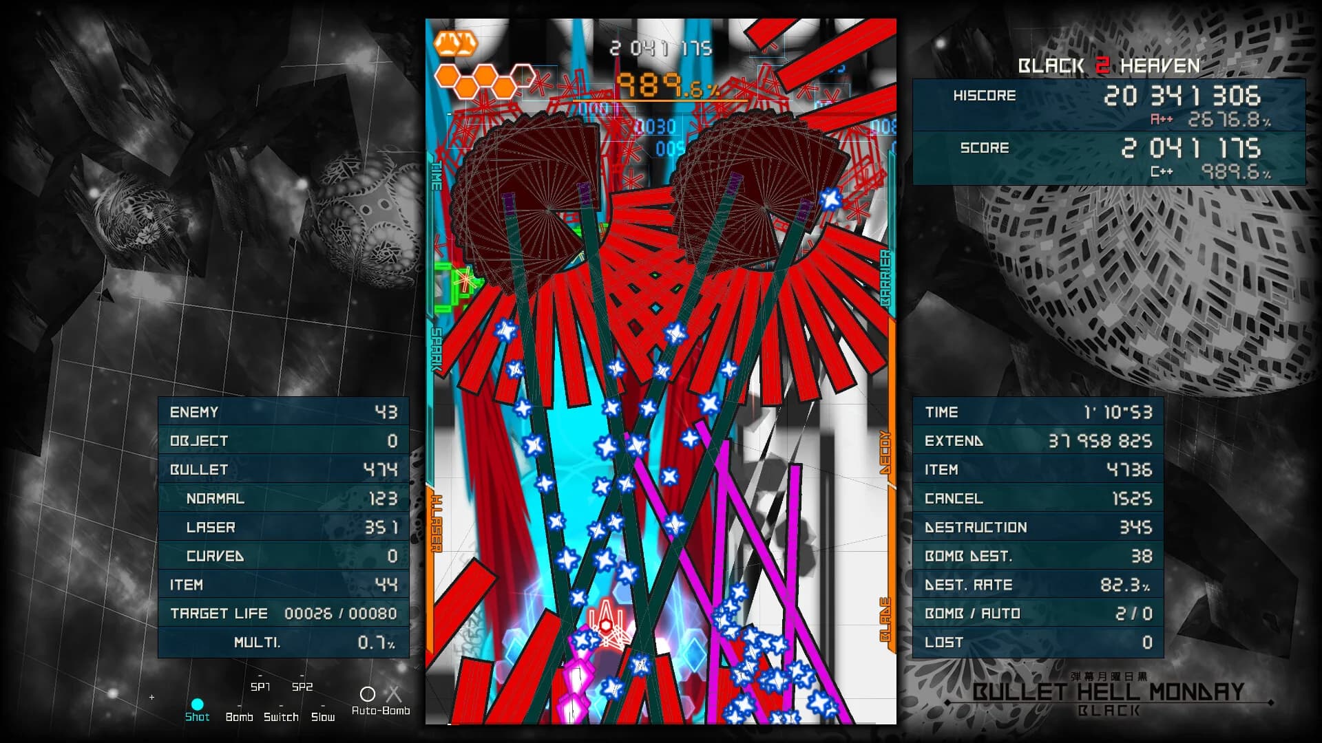 Bullet Hell Monday: Black görsel 4