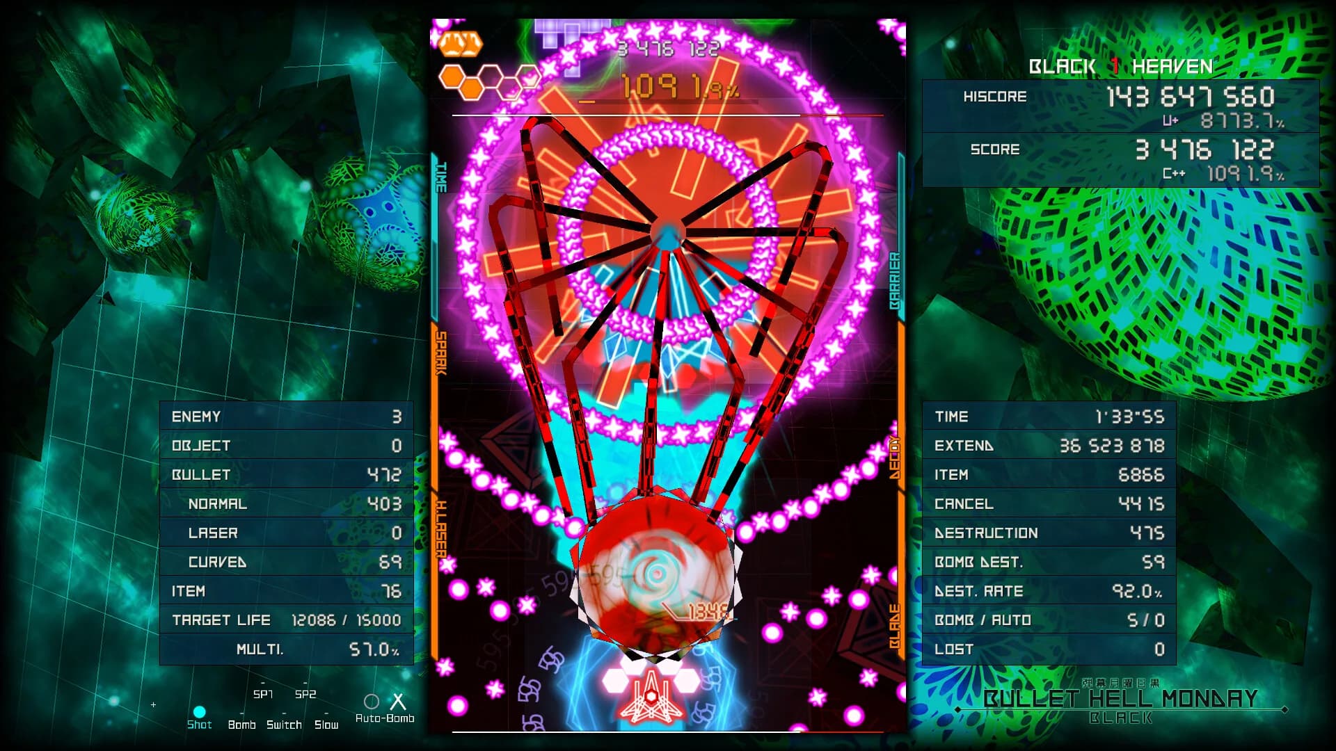 Bullet Hell Monday: Black görsel 9